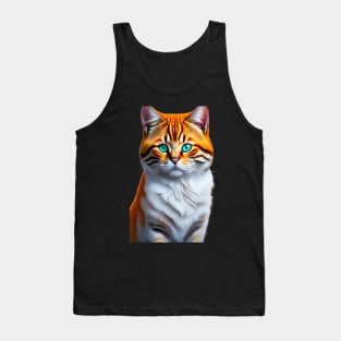 cute cat Tank Top